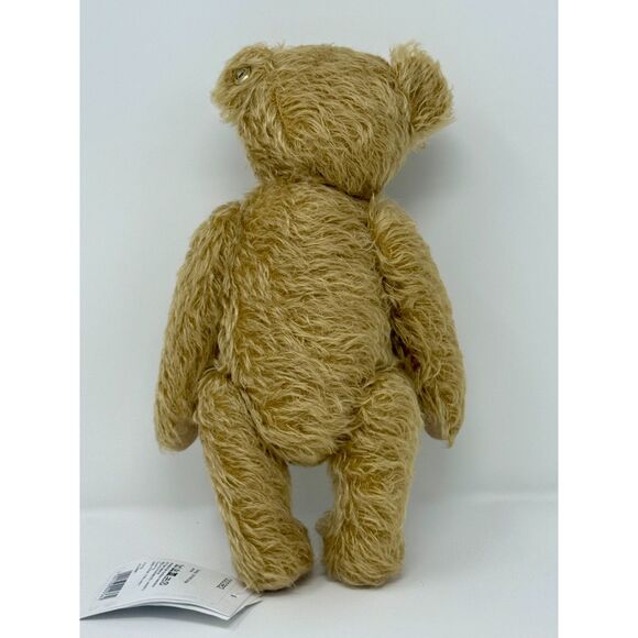 Steiff New James Mohair Teddy Bear 000362 10″ Beige Classic 5-Joint German Made - Picture 2 of 6